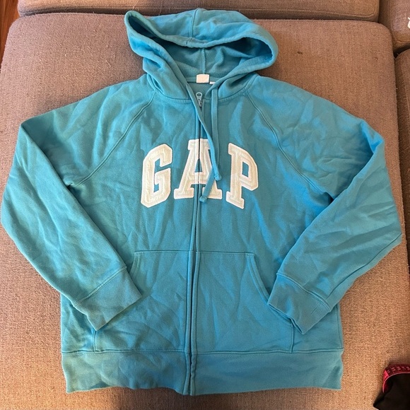 GAP Blue Zip-Up Jacket - Picture 6 of 6